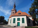 Kościół św. Jacka ve městě Stepnica.