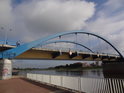 Oblouk levobřežního mostního pole, Odra, Frankfurt.