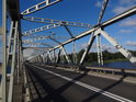 Silniční most přes Odru u města Nowa Sól.