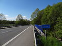 Silniční most přes Odru, silnice II/57 na trase Nový Jičín – Fulnek.
