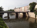 Kanál Młynówka v Opole.