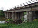 Železniční most, Odra, Racibórz.