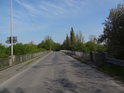 Silniční most přes odrz ve směru Košatka – Jistebník.