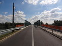 Silniční most přes Západní Odru, Meschrerin – Gryfino, pohledem z německé strany.