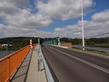 Silniční most přes Západní Odru, Gryfino – Meschrerin, pohledem z polské strany.